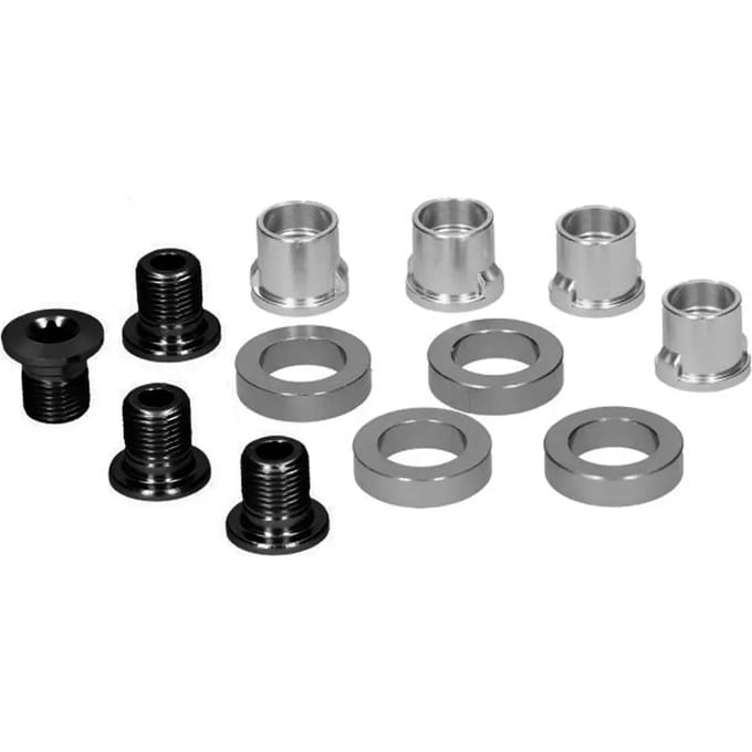 Set van 4 tray bevestigingsbouten Shimano FC-M610