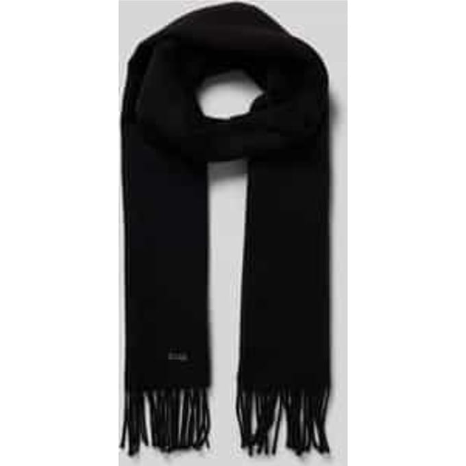 Sjaal van pure wol, model 'ZESY'