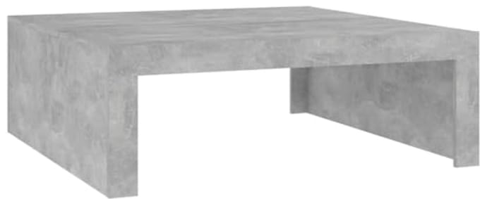 Moderne Koffietafel 100x100 cm van Hout en Beton