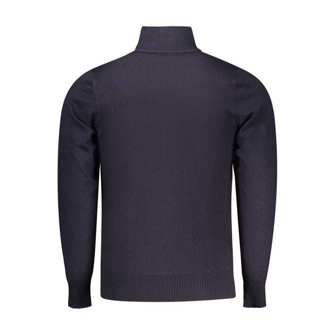 Coveri Beweeglijke Blauwe Viscose Heren Trui