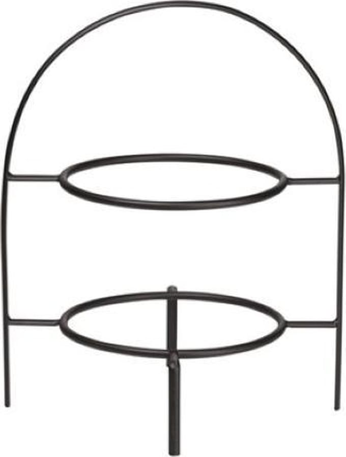 Asa A table etagere H28cm voor borden D21cm zwarte lijn