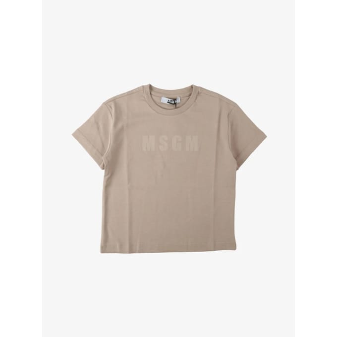 Msgm Jongens t-shirt light interlock