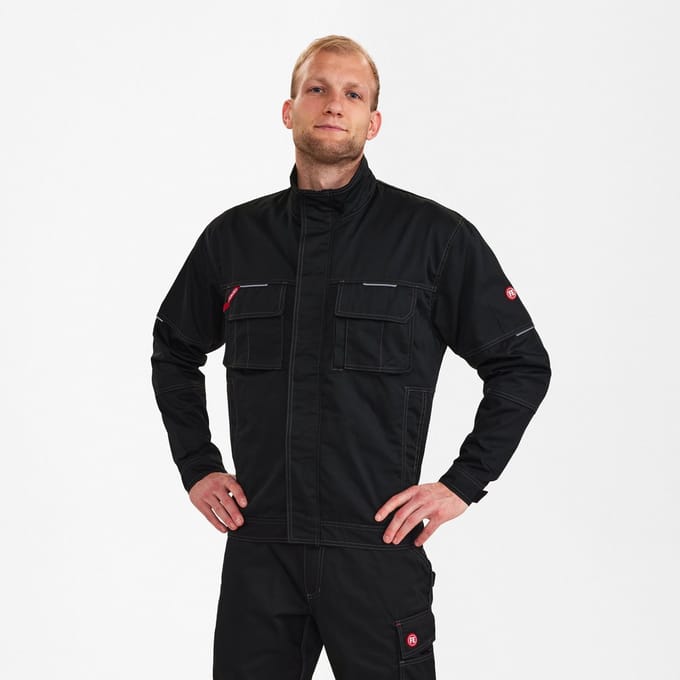 Engel Combat werkjack 1760-630 - Black - 3XL