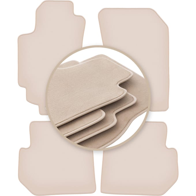 PREMIUM beige vloermatten voor: Subaru B9 Tribeca SUV 2009-2009
