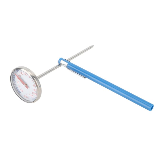 Wijzerthermometer Waterdicht Hoge Temperatuurbestendigheid 304 Roestvrij Staal Kookthermometer voor gray