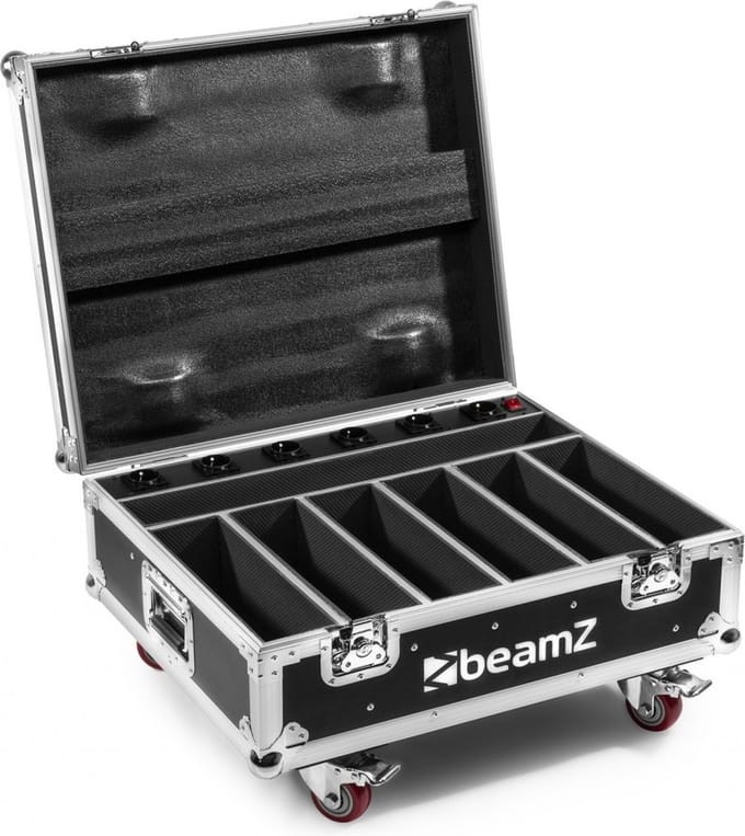Flightcase - BeamZ FCC12 flightcase voor 6x BBB612 LED BARS