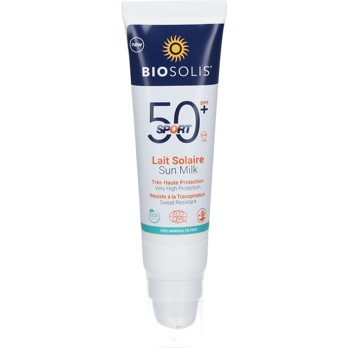 Biosolis Sport Zonnemelk SPF50+ 50 Zonnecrème