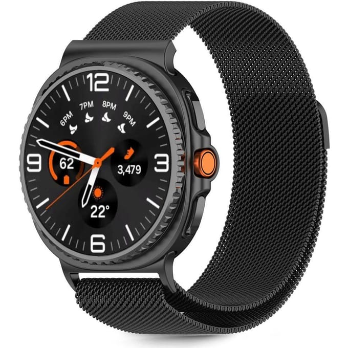 Tech-Protect MilaneseBand for Samsung Galaxy Watch 40/44/46 mm - Black