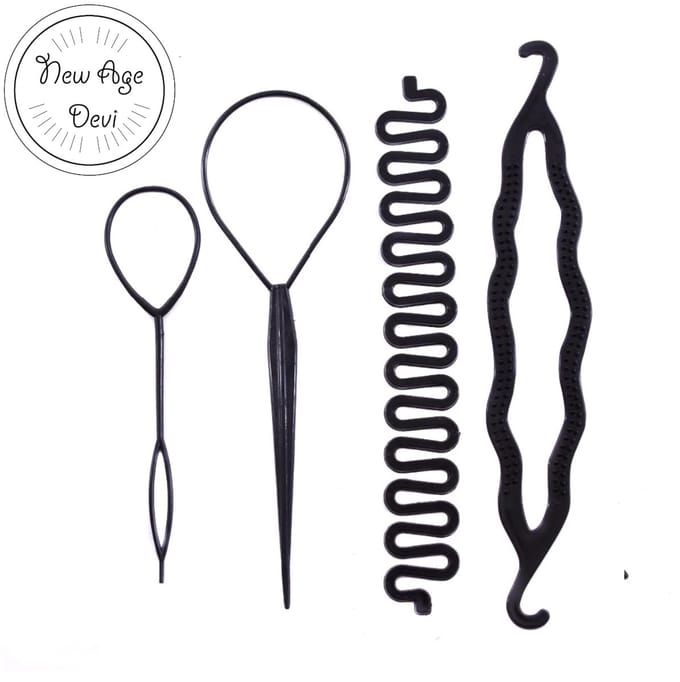 New Age Devi - Hairstyling Tool - Haar Opsteken - Vlecht Hulpstuk - Voor elk type haar