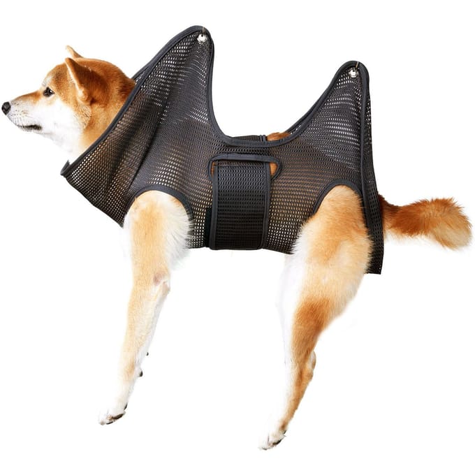 Hondentrimmatras Verstelbaar Multifunctioneel Huisdier Hondentrimharnas Trimslang voor Honden Katten M M black
