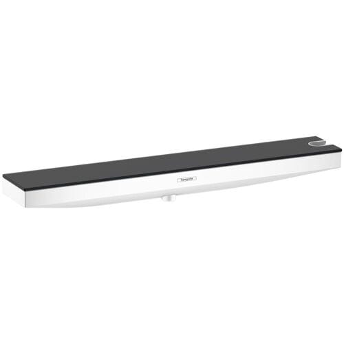 Hansgrohe Fixfit Porter 500 muuraansluiting m. planchet met douchehouder rechts 50.2x8.2cm mat wit