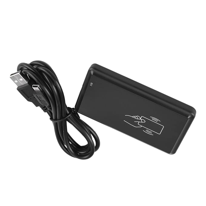 13.56MHz USB-interface RFID Contactloze IC S50 S70 Eén Kaartlezer black