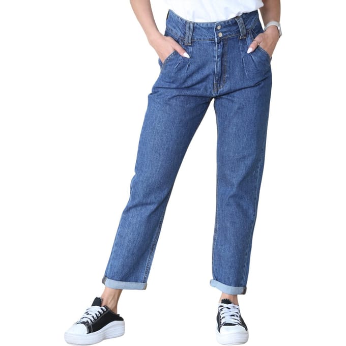 MYT Womens boyfriend jeans in blauw