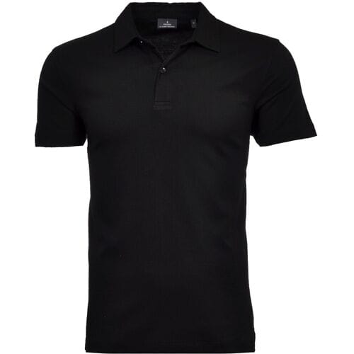 Ragman Polo Pima Cotton Uni Zwart / male