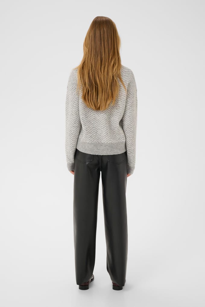Pullover KAbitzy Pullover Loose fit grey white