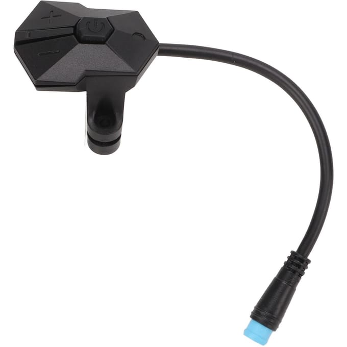 Contrôleur de bouton de commutation à 4 broches pour conversion de vélo, panneau d'affichage du moteur à montage central Bafang P850C gray