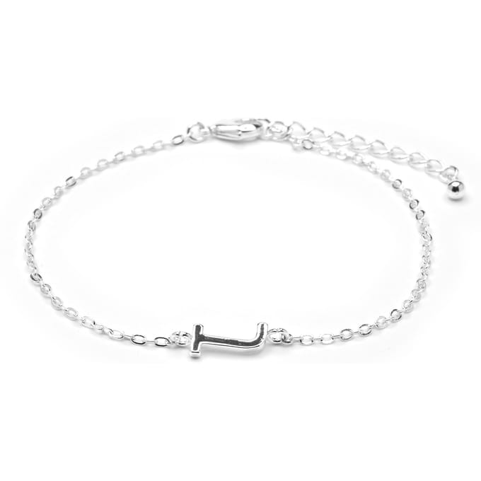 Luxenter Armband met zilveren afwerking - Alphabet