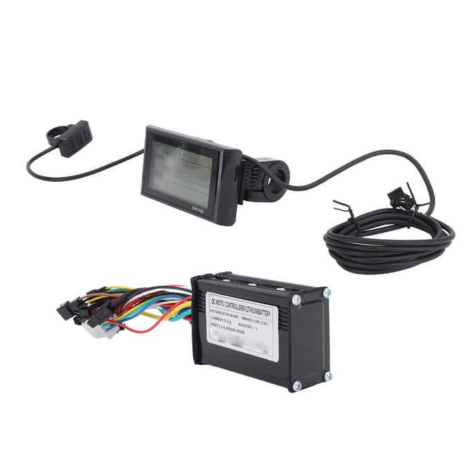 Elektrische Fiets Ombouwset 3 Modi 17A Controller SW900 Display Paneel Duimgashendel FT8C Snelheid gray