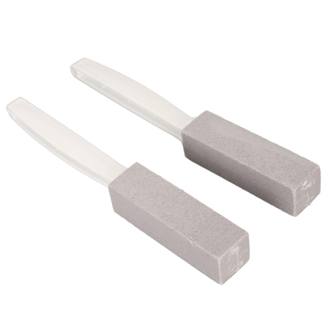 4 stuks Puimsteen Toiletpot Reiniger Multifunctionele Puimsteen Reinigingsborstel met Lange Steel voor white