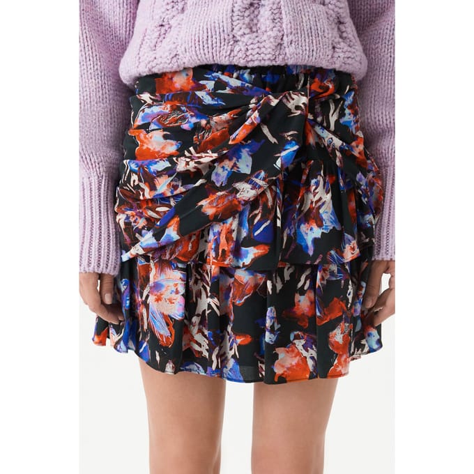 IRO Paris Manae Skirt Black Multico Taglia: S | Minigonne Outlet | Donna | Nero