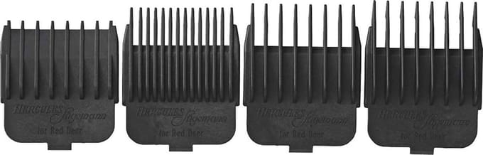 Red Deer - Barber Clipper Set - Opzetkammen Carbon