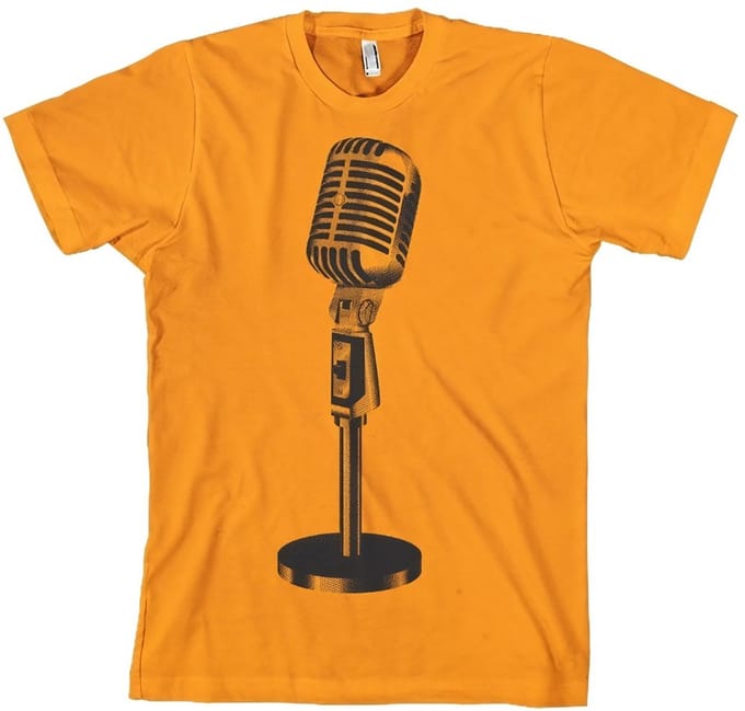 Hybris Oldschool- Micro, tel.on, e-T-shirt, oranje