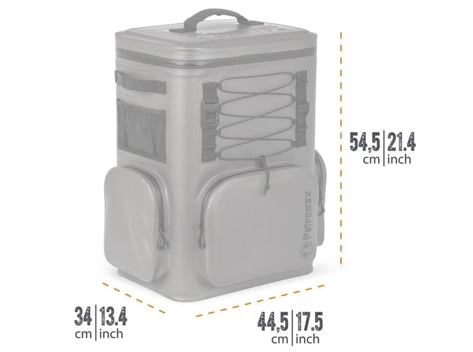 Petromax Koelrugzak Grijs 27 Liter