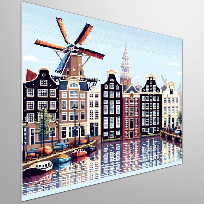 Kunstprint | Wanddecoratie | Dibond | 30 × 30 cm