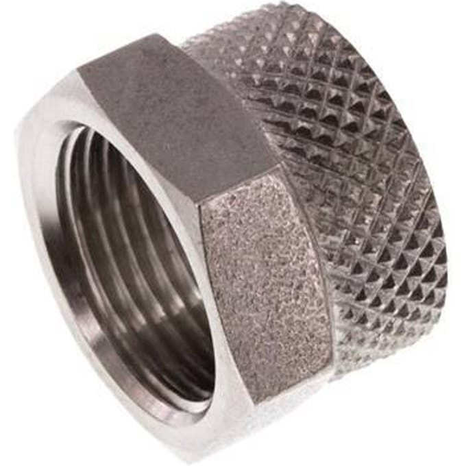 10x8 M14x1mm Union Nut RVS
