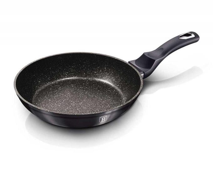 Berlinger Haus Carbon Pro Serie - Pannenset - Granieten Coating - Ø20, Ø24, Ø28 cm