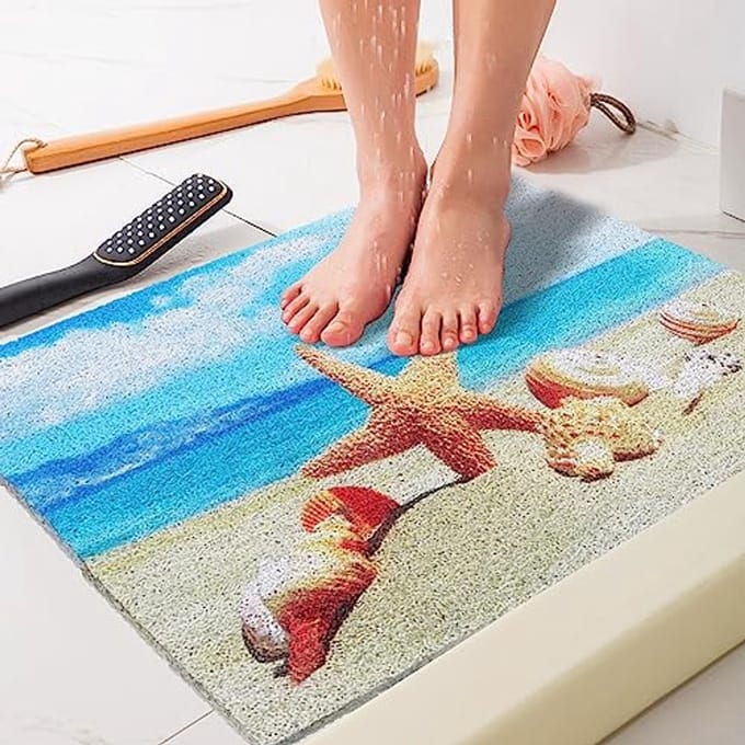Antischimmel Badmatten voor Buiten, Antislip Badmatten voor Kinderen en Natte Ruimtes