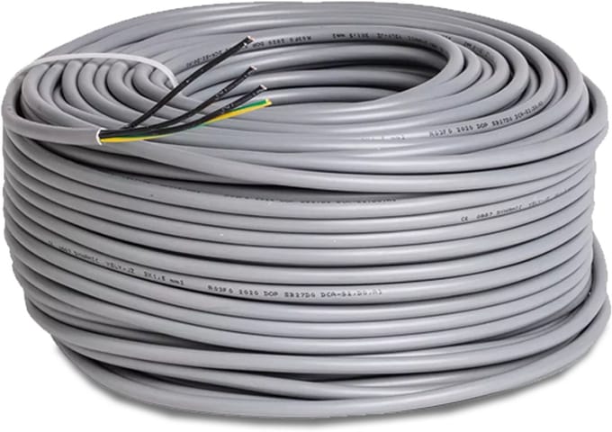 Dynamic Stuurstroomkabel YSLY-JZ 4 x 1,5 mm² Lengte: 10 meter