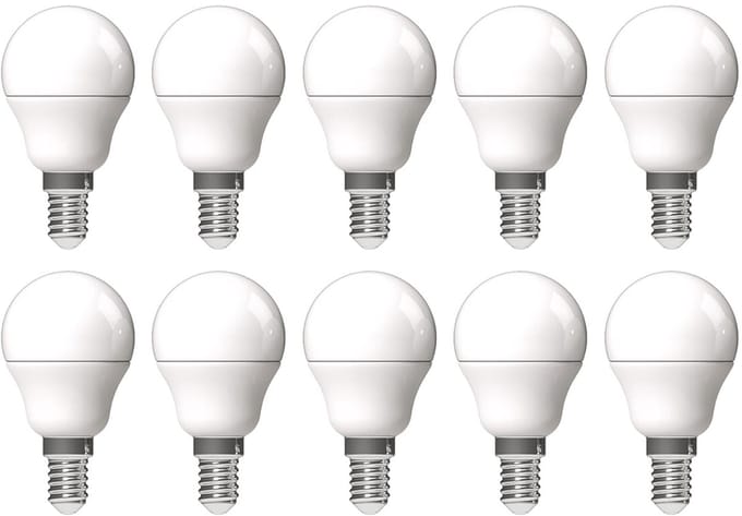 Avide E14 LED Lamp 4.5W - 470lm - 3000K - Warm Wit - LED Mini Globe P45 - Vervangt 40W Gloeilamp - 10 stuks