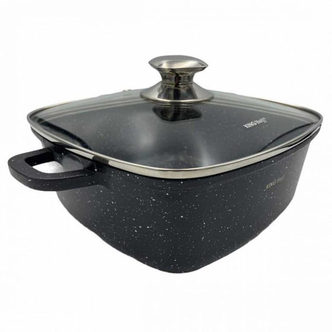 Kinghoff 1601 - Vierkante braadpan - 20 cm - 2.8 liter