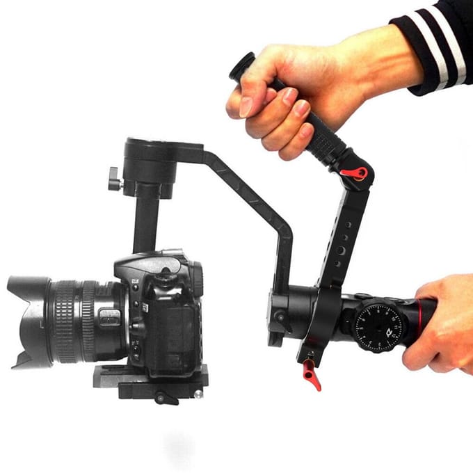 Poignée Sling Extensible Réglable Pliante en Alliage pour Extérieur Accessoires Stabilisateur Bras d'Extension pour Crane 2 Yunhe 2 version