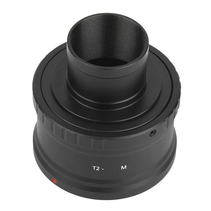 Aluminiumlegering T2-EOS M 1,25 inch Telescoop naar Canon EOS M Mount Camera Adapterring black