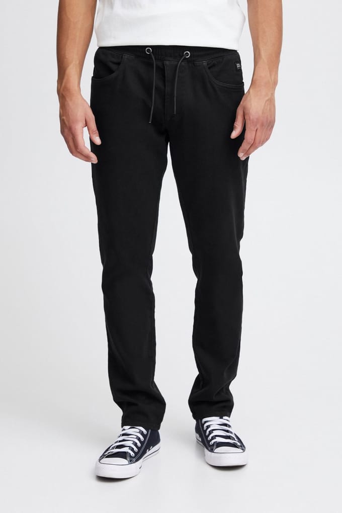 Blend Jogg Jeans Lang Touwtje Black - Maat XXL