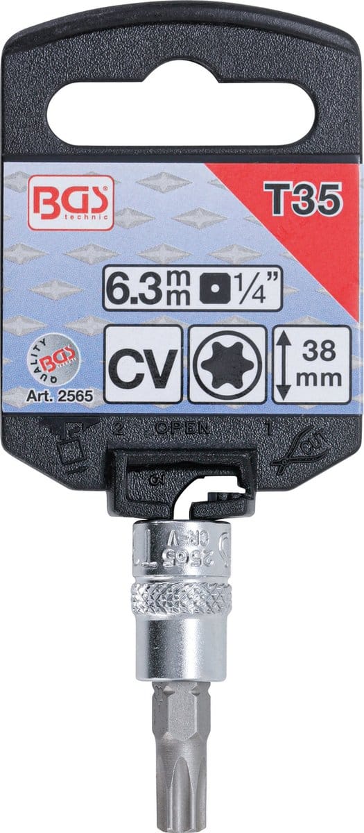 BGS Dopsleutelbit 1/4 Torx T35