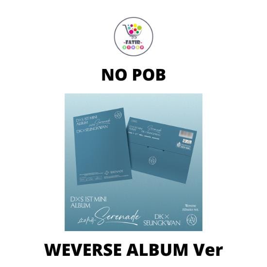 DK X Seungkwan - Serenade Weverse Albums ver. + Gratis geschenk 1EA gray