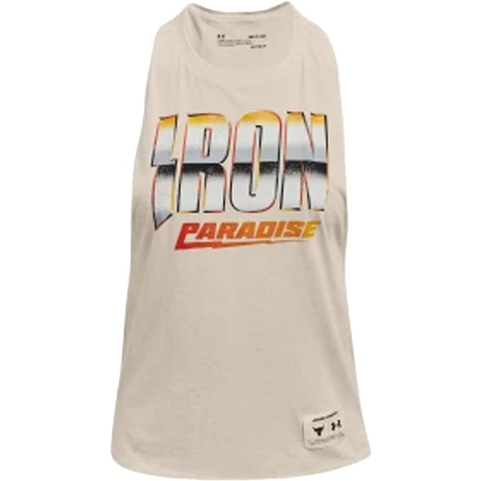 Under Armour Project Rock Womens Iron Tank Top
