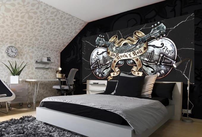 Skull Alchemy Photo Wallcovering