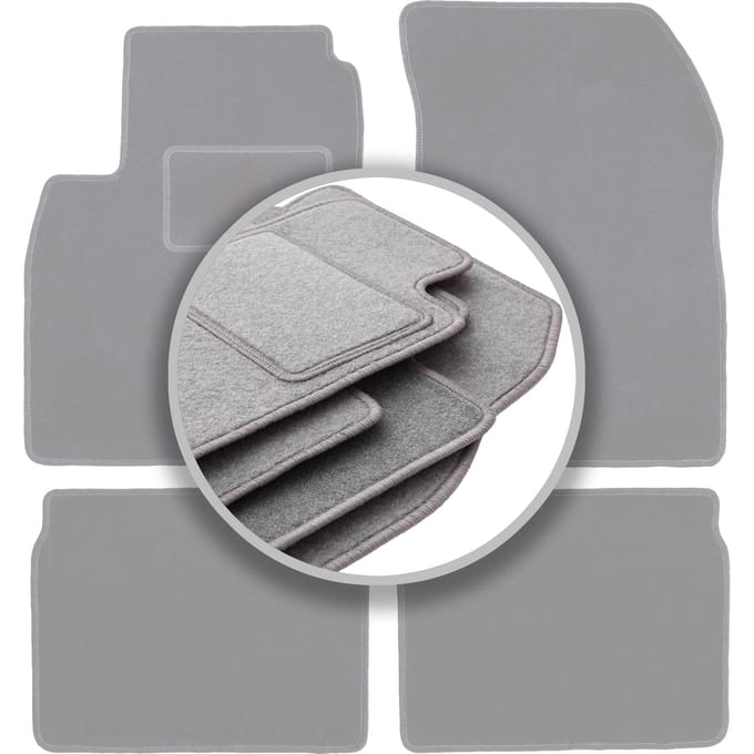Grijze automatten voor: Nissan Micra K13 hatchback (2010-2016)