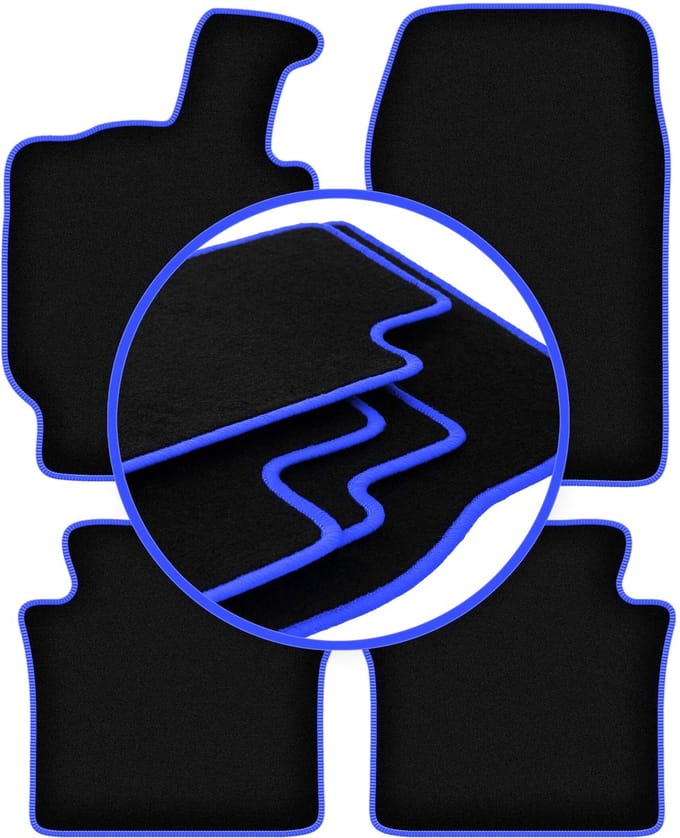 CARLUX-BLUE automatten voor: Lancia Thesis sedan (2001-2009)