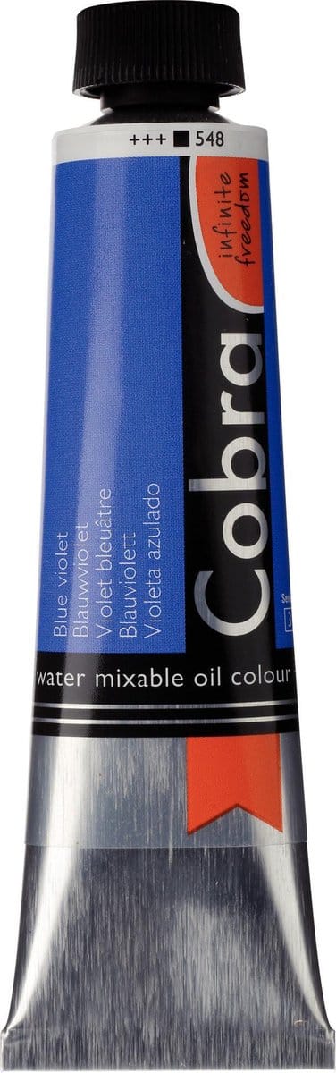 Olieverf - #548 Blauwviolet - Cobra - 40ml