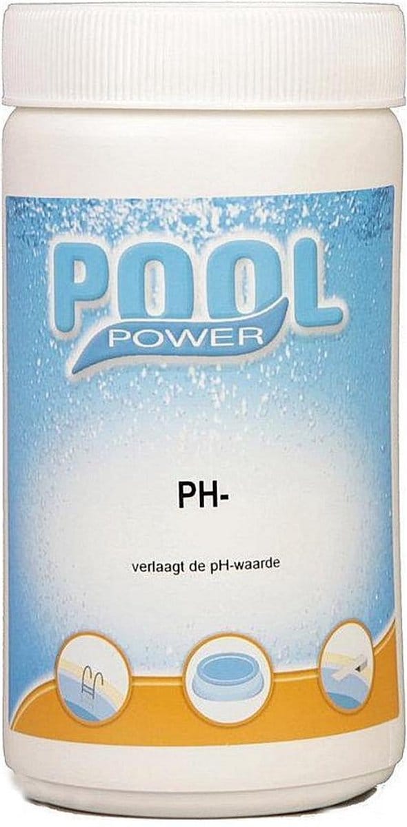 Pool Power pH-Min (pH verlager) Flacon 1.5 Kg