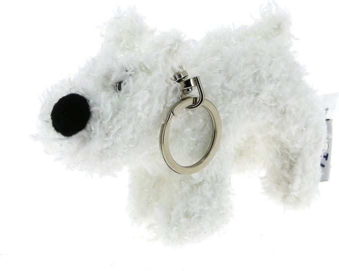 Kuifje Knuffel Bobbie Sleutelhanger 8 cm