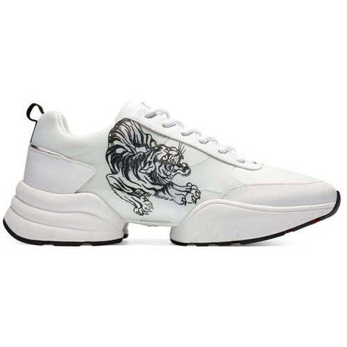 Lage Sneakers Ed Hardy Caged Runner Tiger White-Black