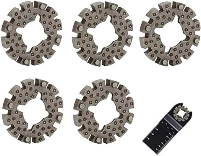 Universele Multi Tool Adapter Set - 5 Stuks voor Oscillerend Zagen