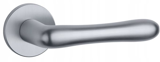 Cynia Slanke Deurkruk Rozet - Mat Chroom 7mm