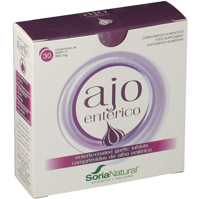 Soria Natural® 01-S Ajo Enterico Look 900mg 30 Tabletten
